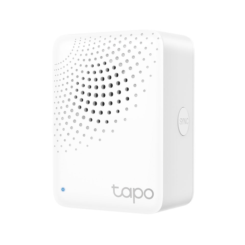 TP-Link Tapo H100 Smart Hub with Chime, Smart Alarm and Doorbell | Connects Up to 64 Devices TP-Link Tapo H100 Smart Hub with Chime, Smart Alarm and Doorbell | Connects Up to 64 Devices